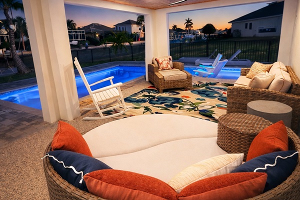 Poolside Patio