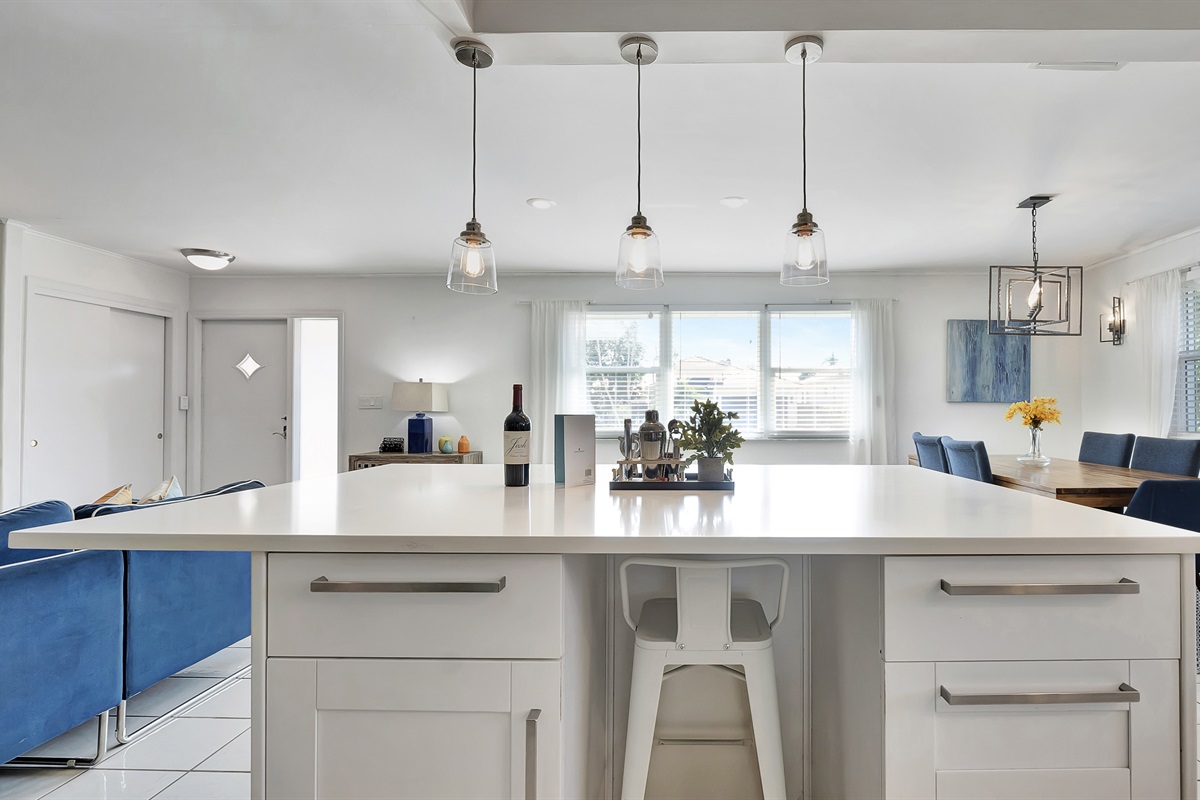 Modern touches throughout the home