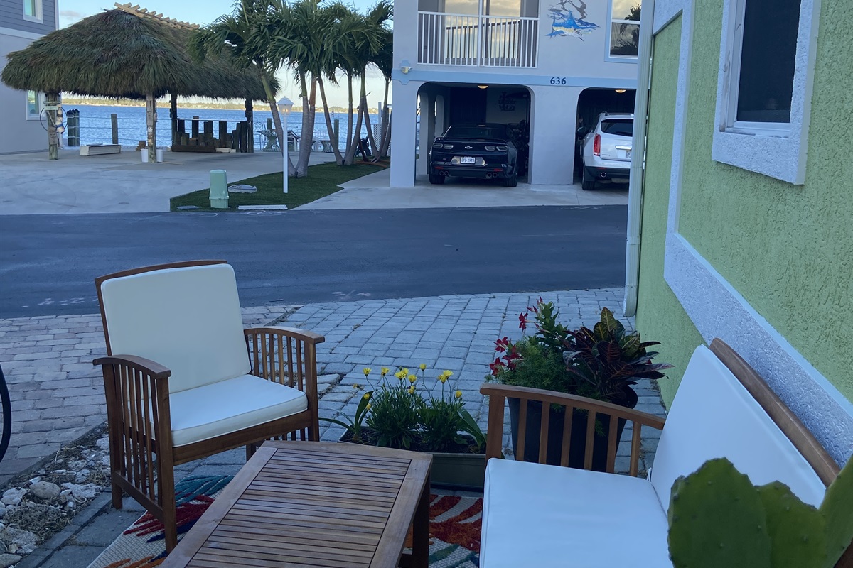 Sitting Area with Water View