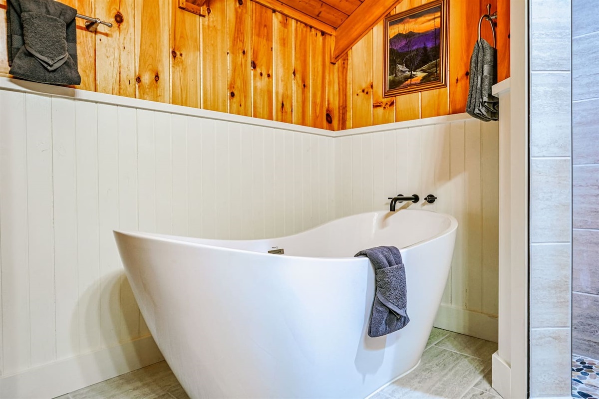 Upstairs Master Bathroom