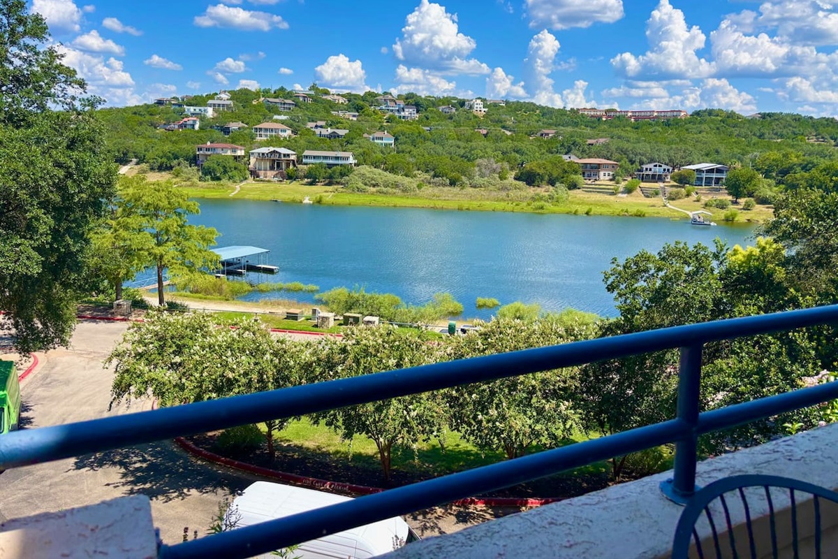 Lake View from Balcony