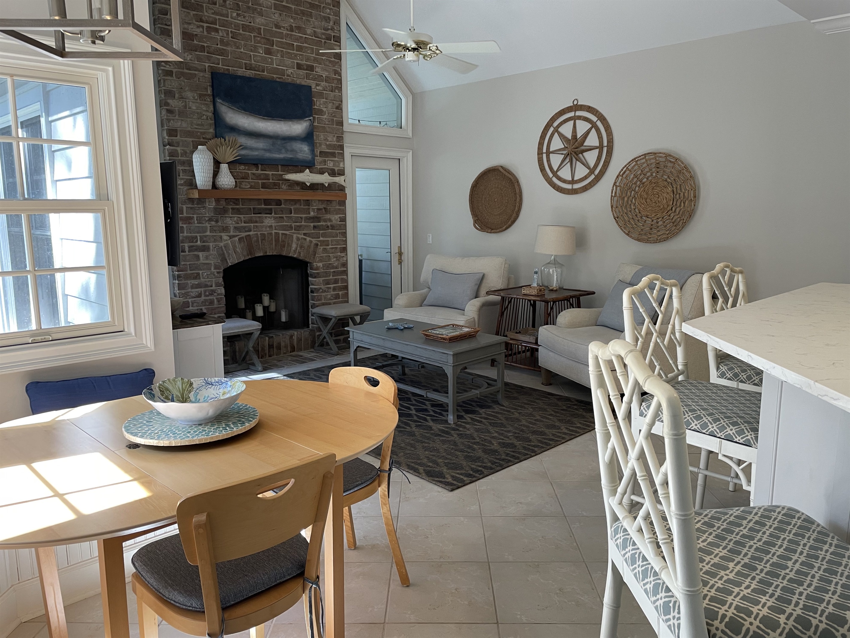 Hearth room entrance from great room