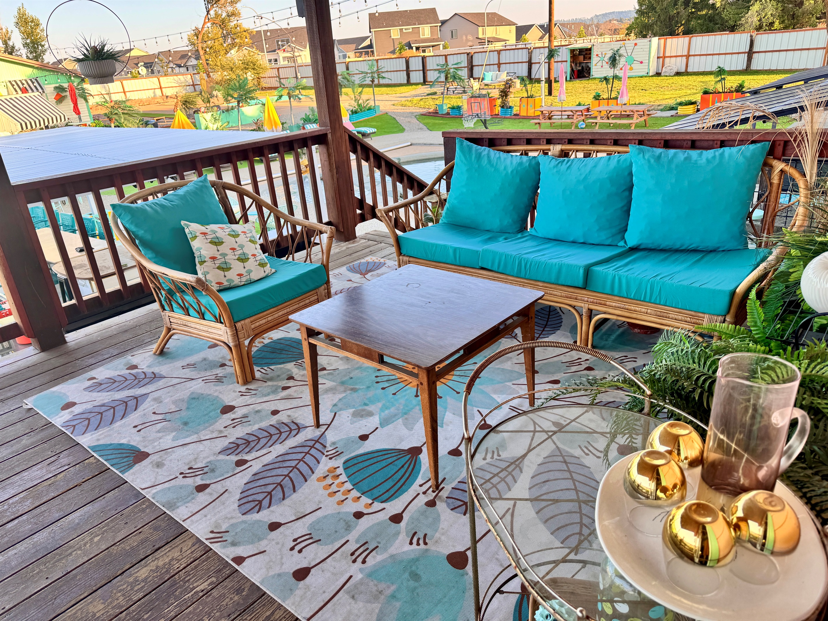 Back Porch sitting area