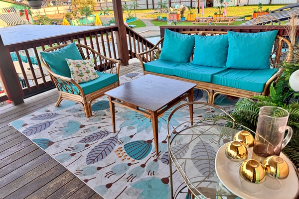 Back Porch sitting area
