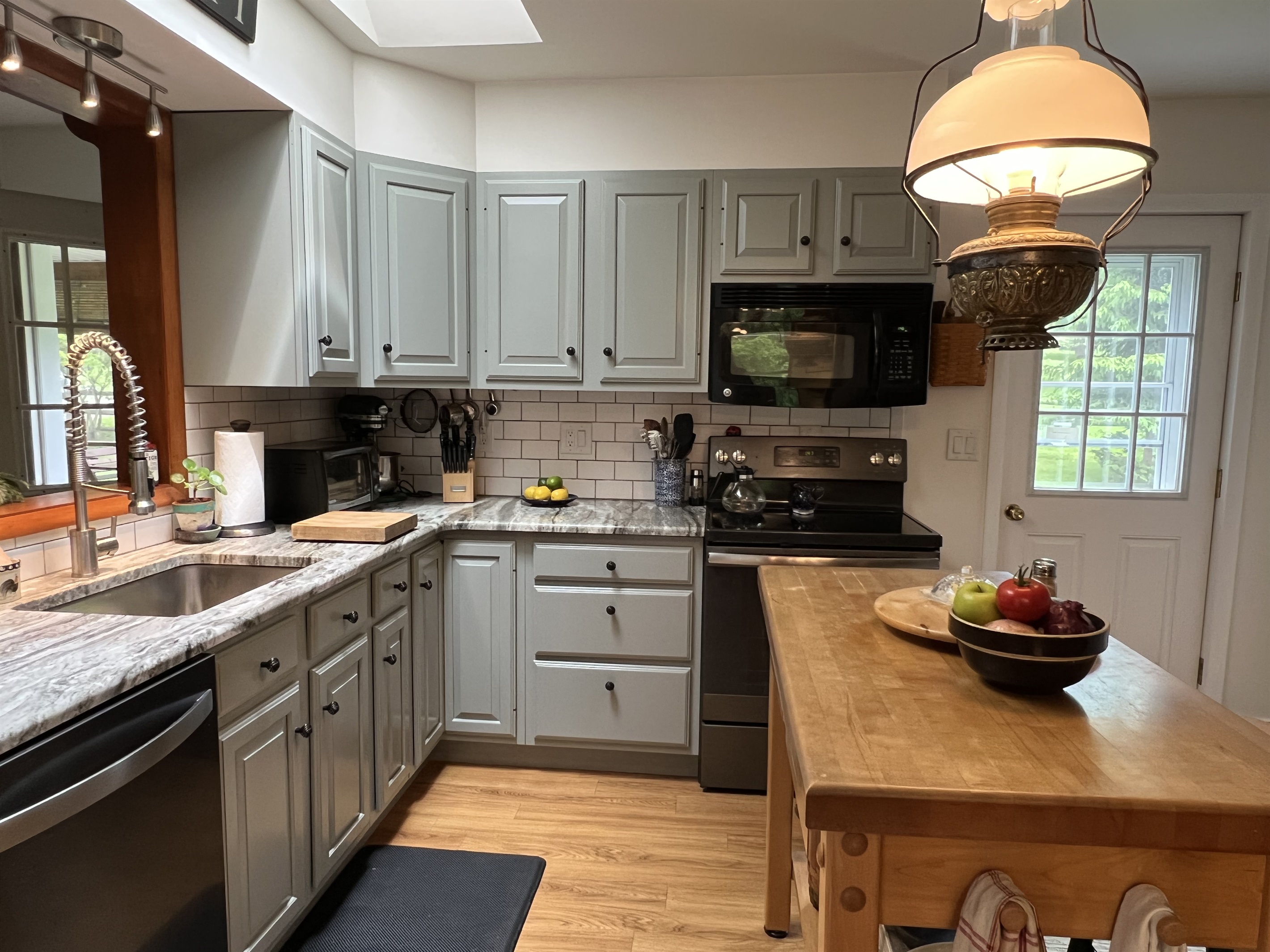 Remodeled kitchen