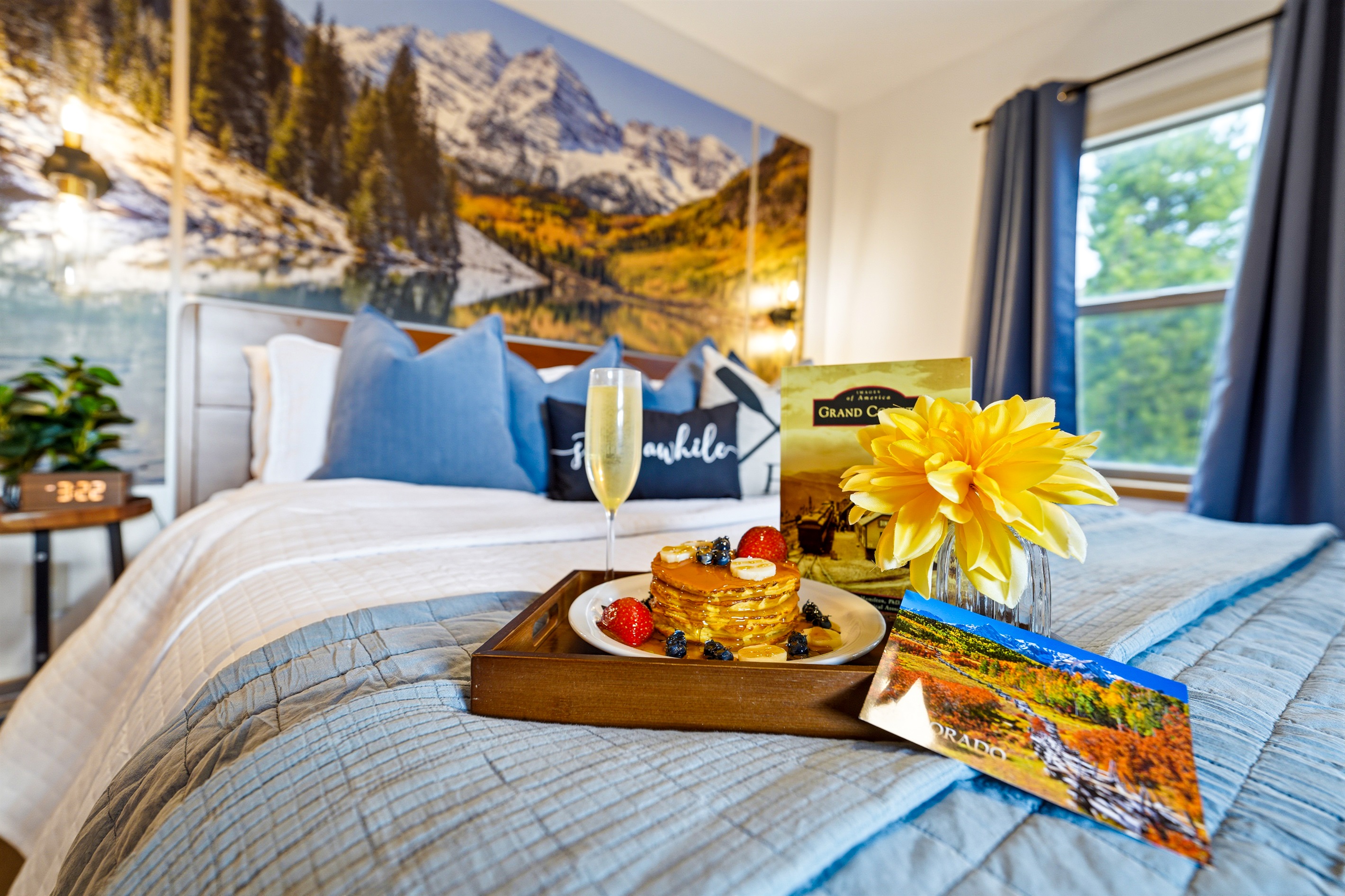 Start your day refreshed, inspired, and ready for whatever the mountains bring.