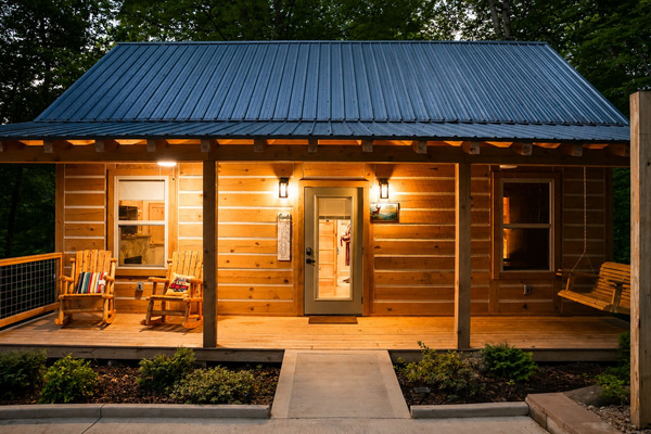Your Smoky Mountain Cabin • Covered Porch