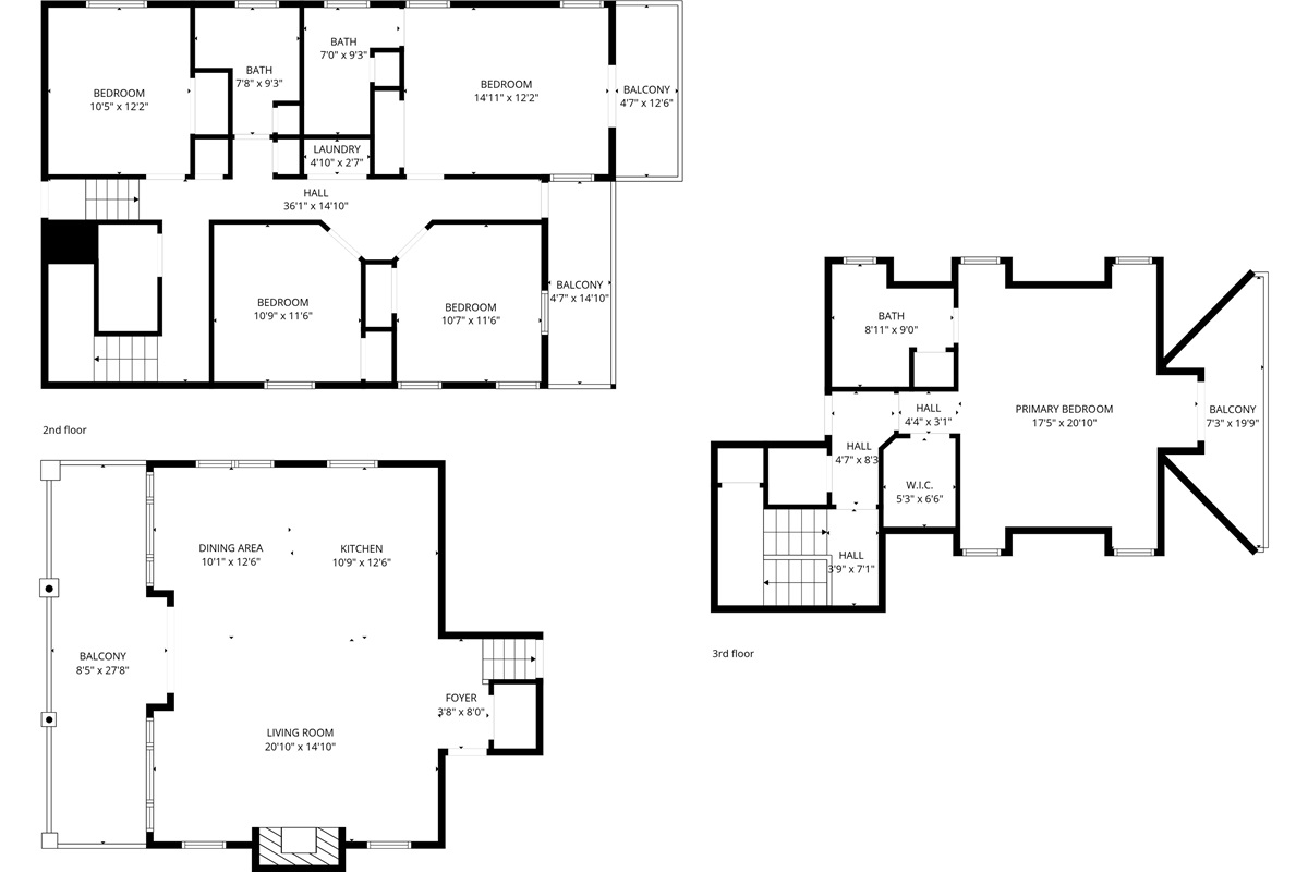 Detailed floor plan