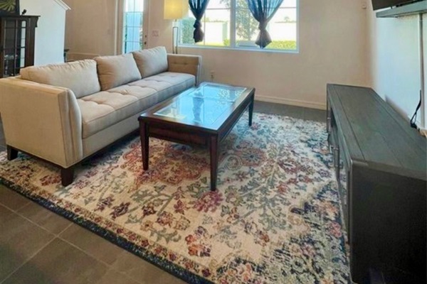 Living Room with comfy sofa