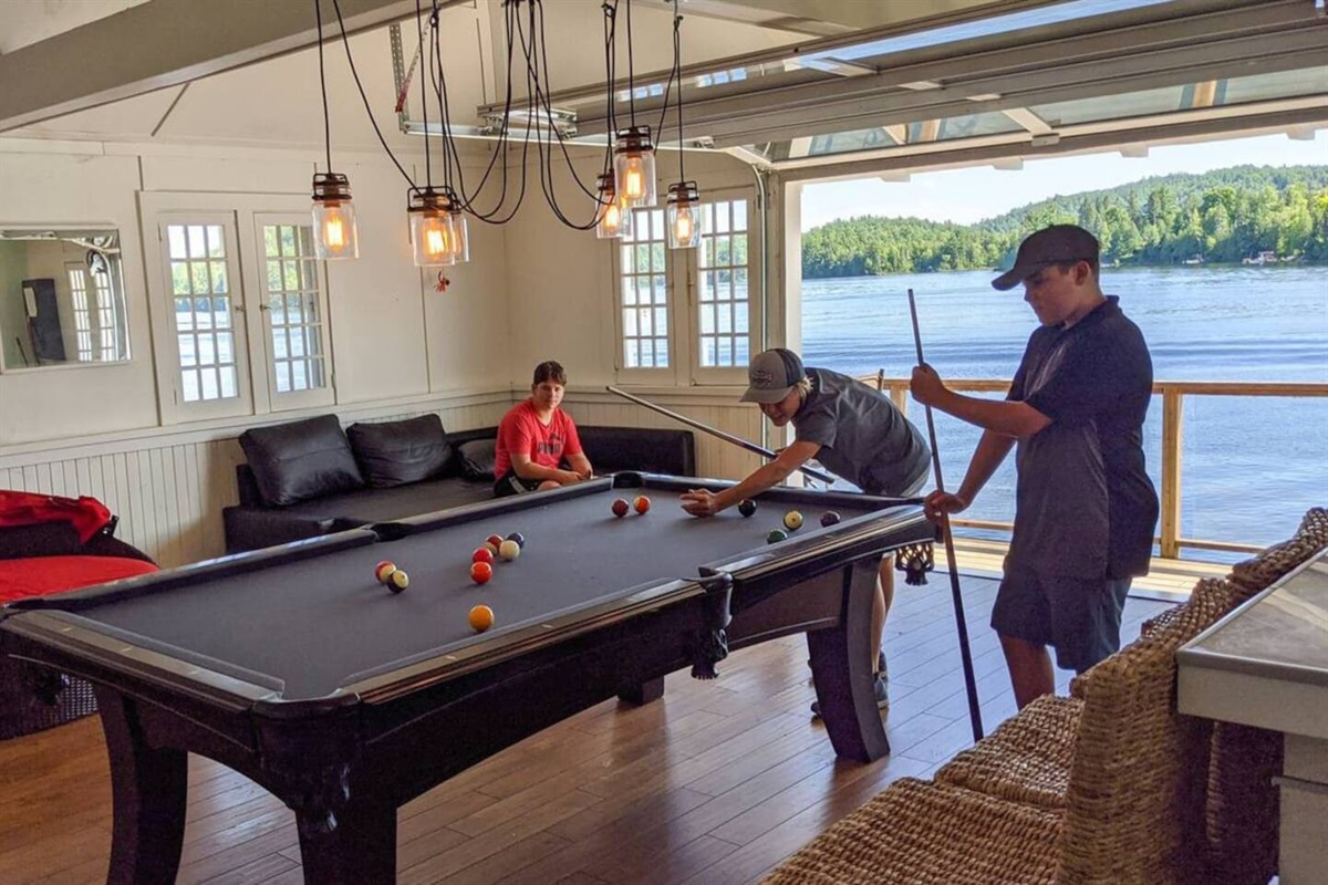 Fun and games in the Boathouse