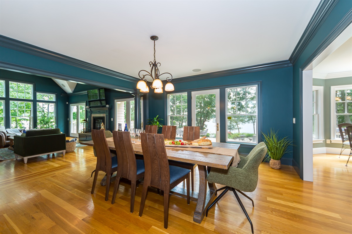 Open layout, lake views, and plenty of space to lounge
