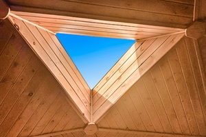 Sun window that helps house to keep ventilated