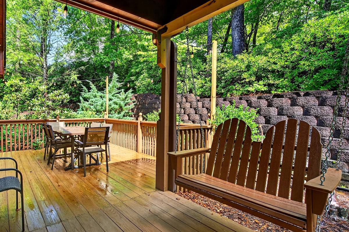 View from the front entry of the home.