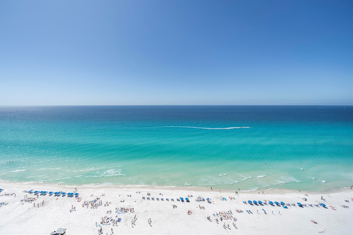 Gorgeous beach views