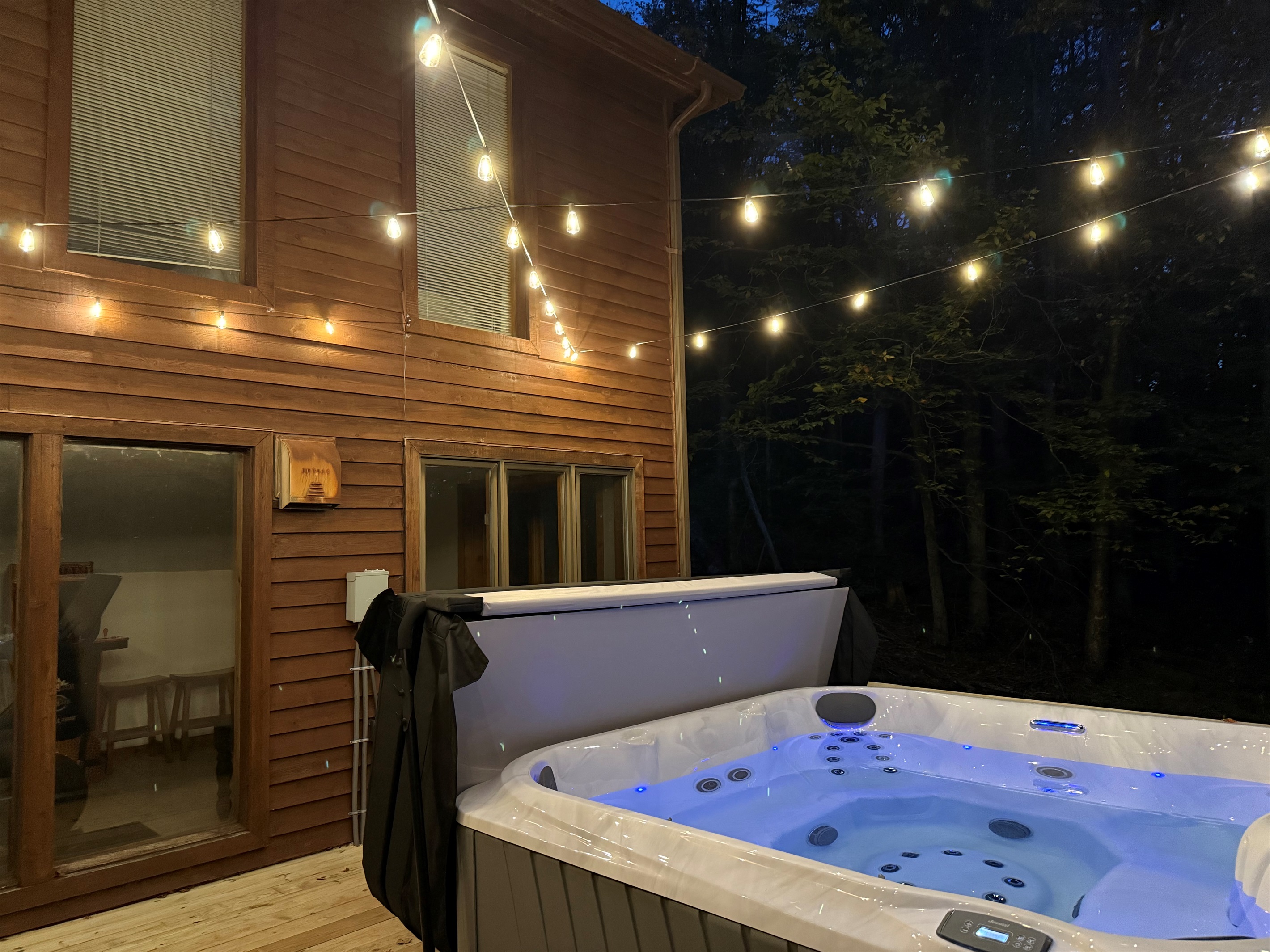 new addition - Hot tub!