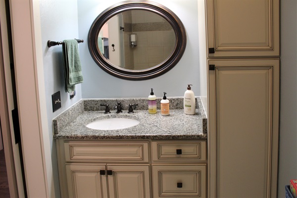 WC2 — Upstairs full bath with tub/shower.