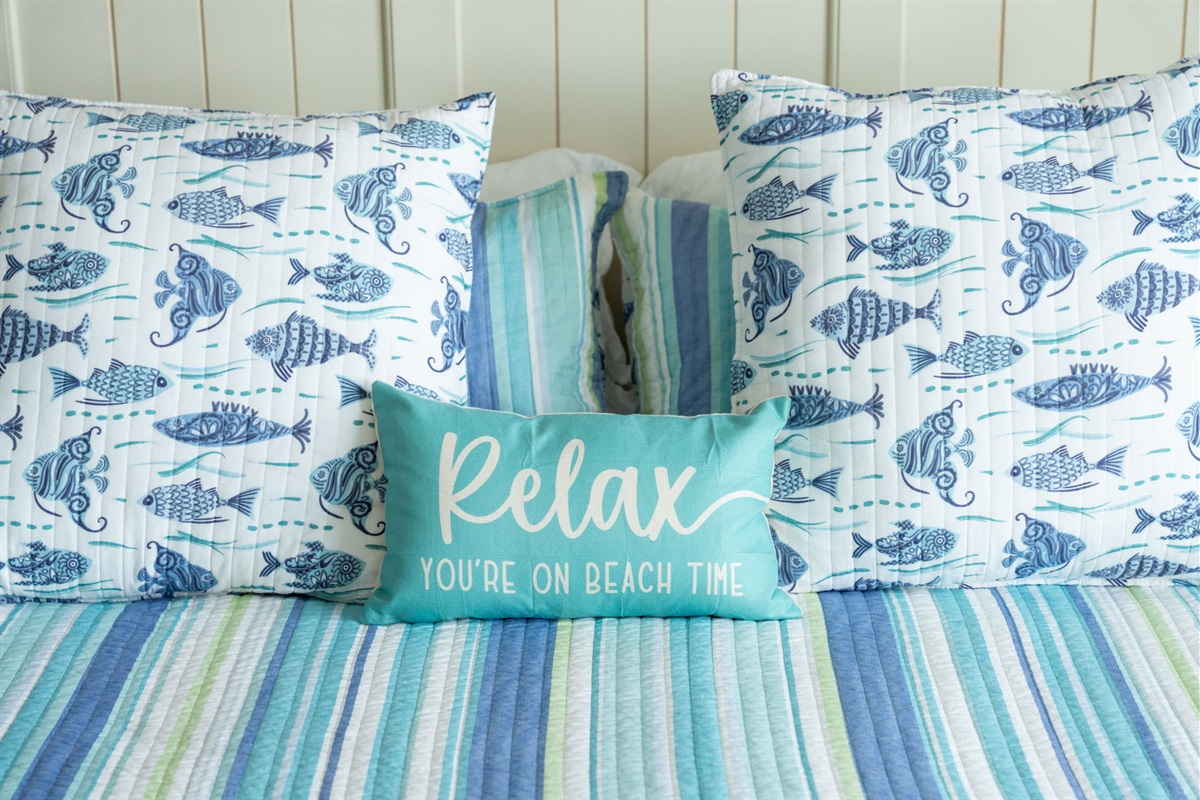 Relax... You're on beach time!