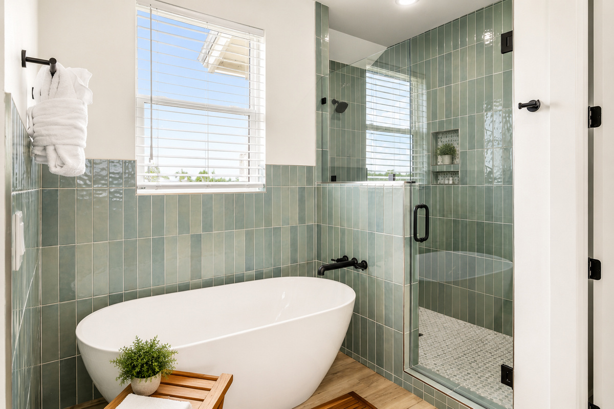 Private Bath – King Suite #4