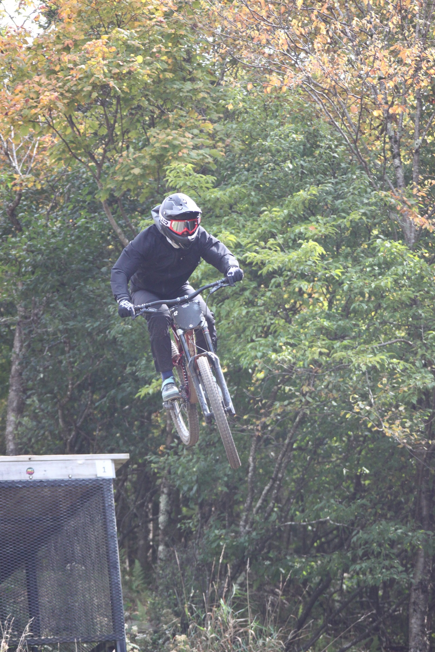 The Road Gap jump is not for the faint of heart.