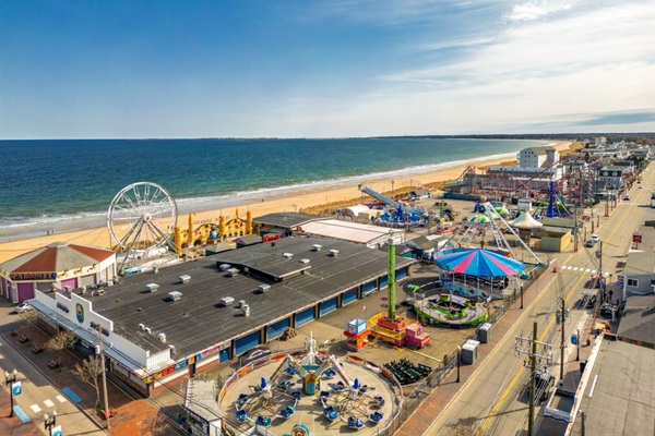 Endless fun, food, and ocean views at Old Orchard Beach Pier & Amusement Park