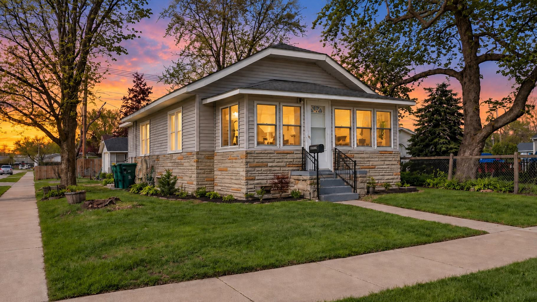 A private renovated bungalow convenient to Notre Dame, IUSB & South Bend.