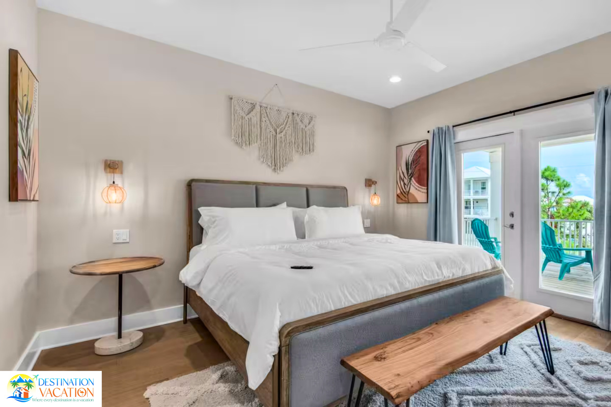 A serene bedroom retreat designed for restful nights.