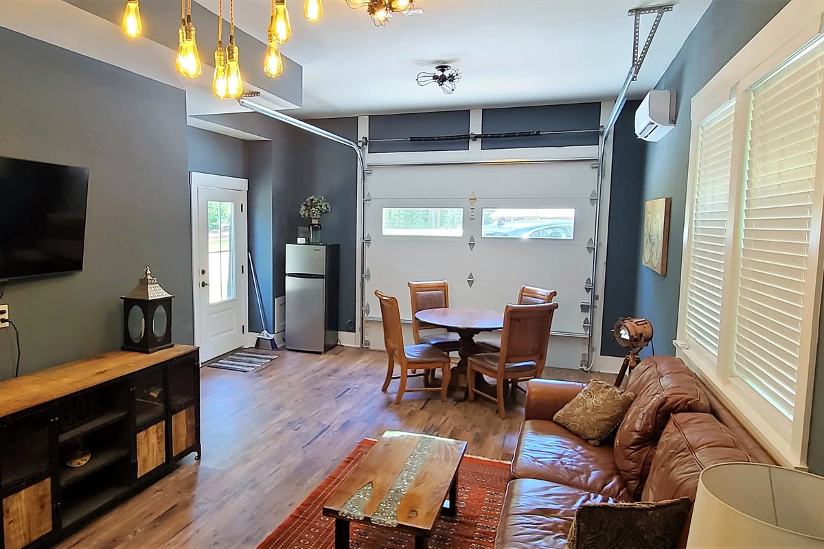 Converted garage is 3rd living space and has it's own suite above