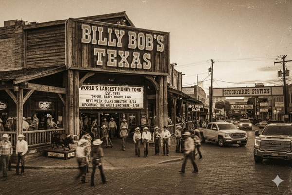 Billy's Bob's (back in the day!). Still a great time and walking distance away
