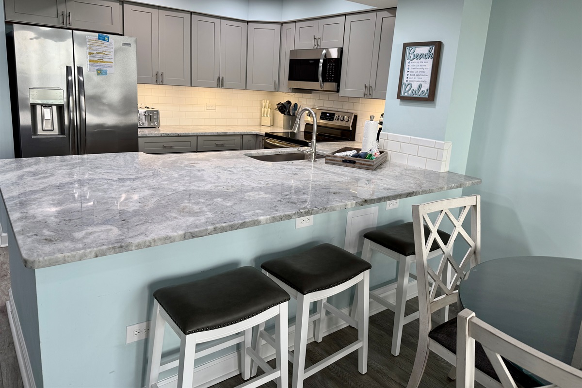 Stainless Appliances, Recessed Lighting, Tray Ceiling