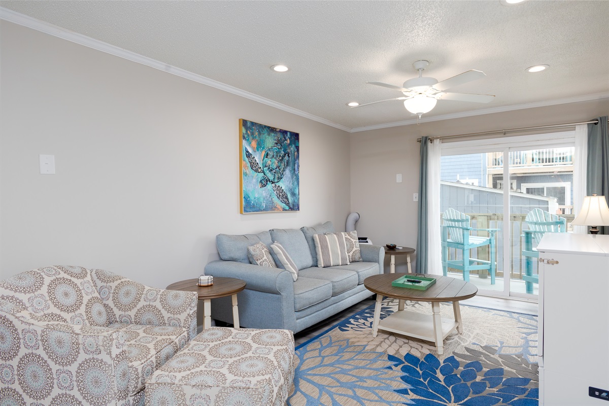 Spacious and comfortable living room