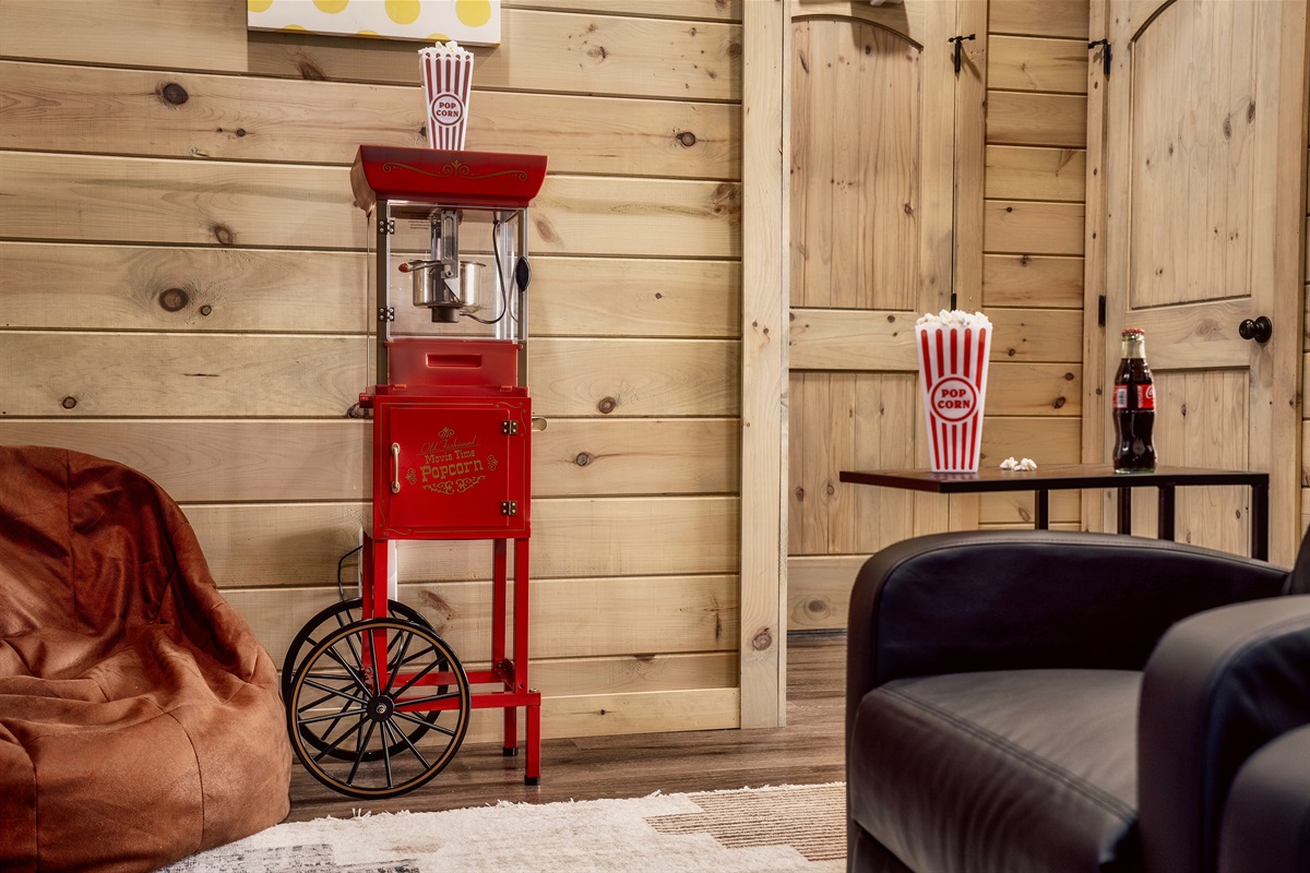 Fresh popcorn at home. Movie nights done right.