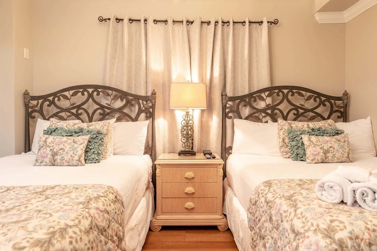 Twin Queen Bedroom