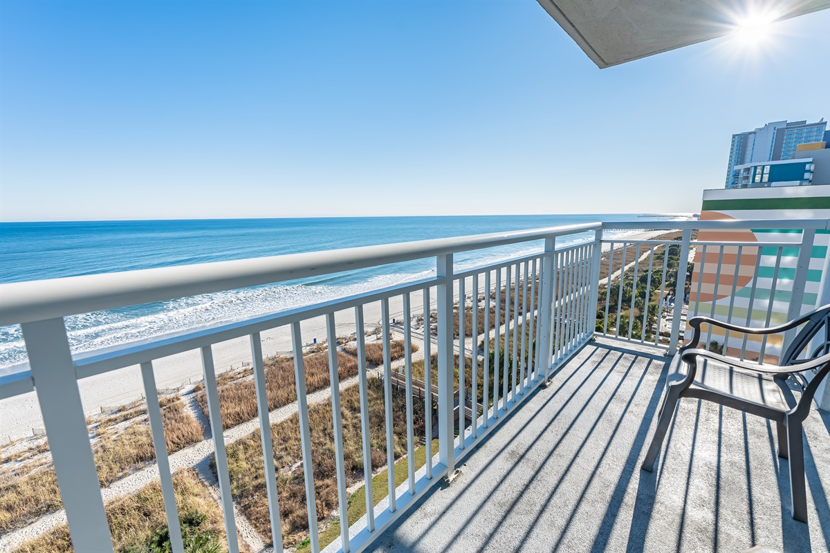 Breathtaking Views from Balcony!