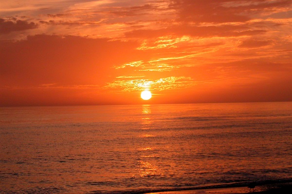 Siesta Key's famous sunsets