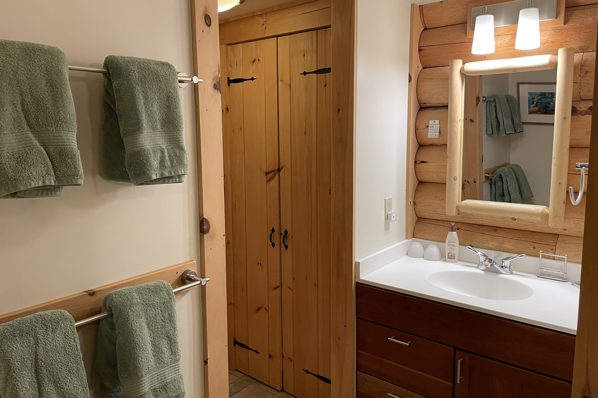 Main Floor and Primary Bedroom Bathroom