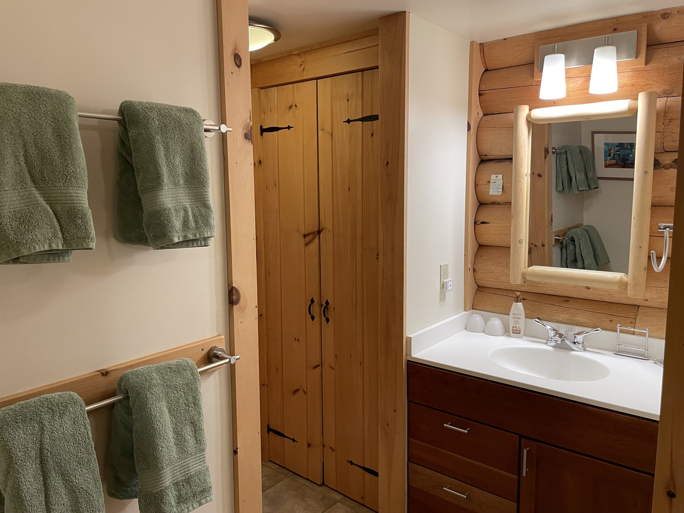 Main Floor and Primary Bedroom Bathroom