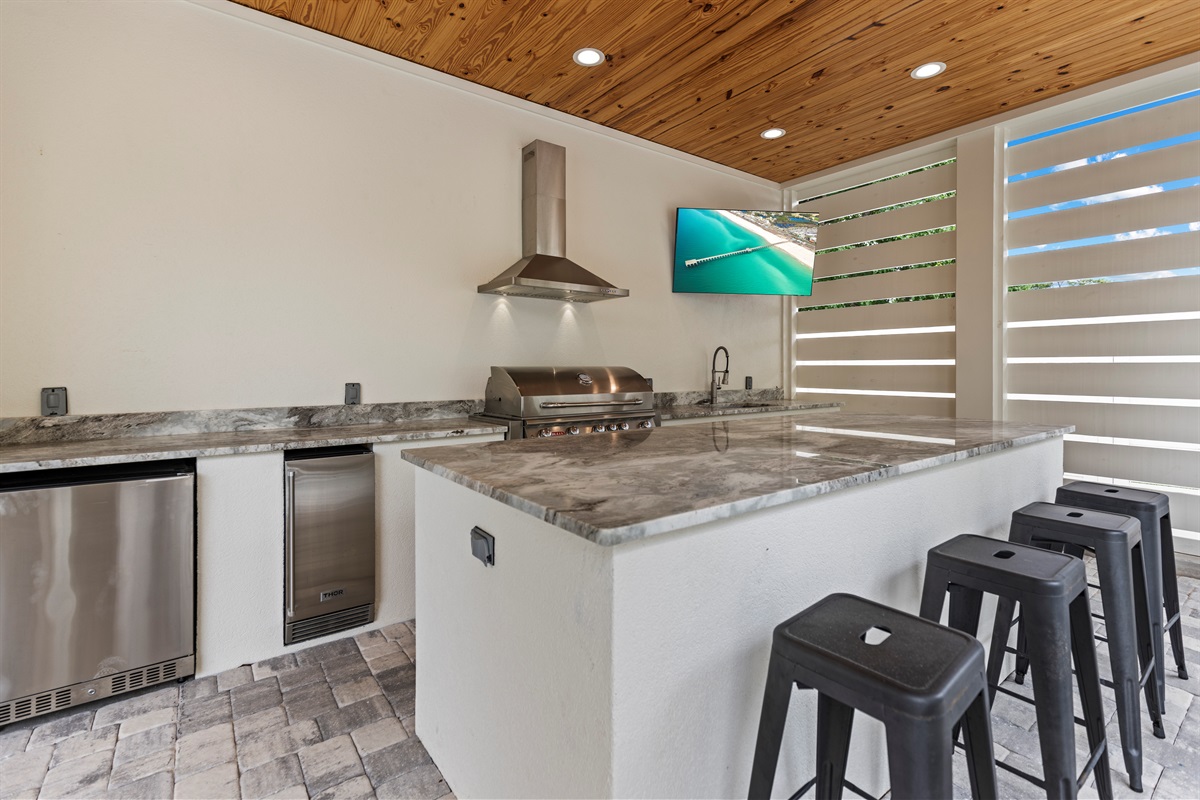 Outdoor Summer Kitchen