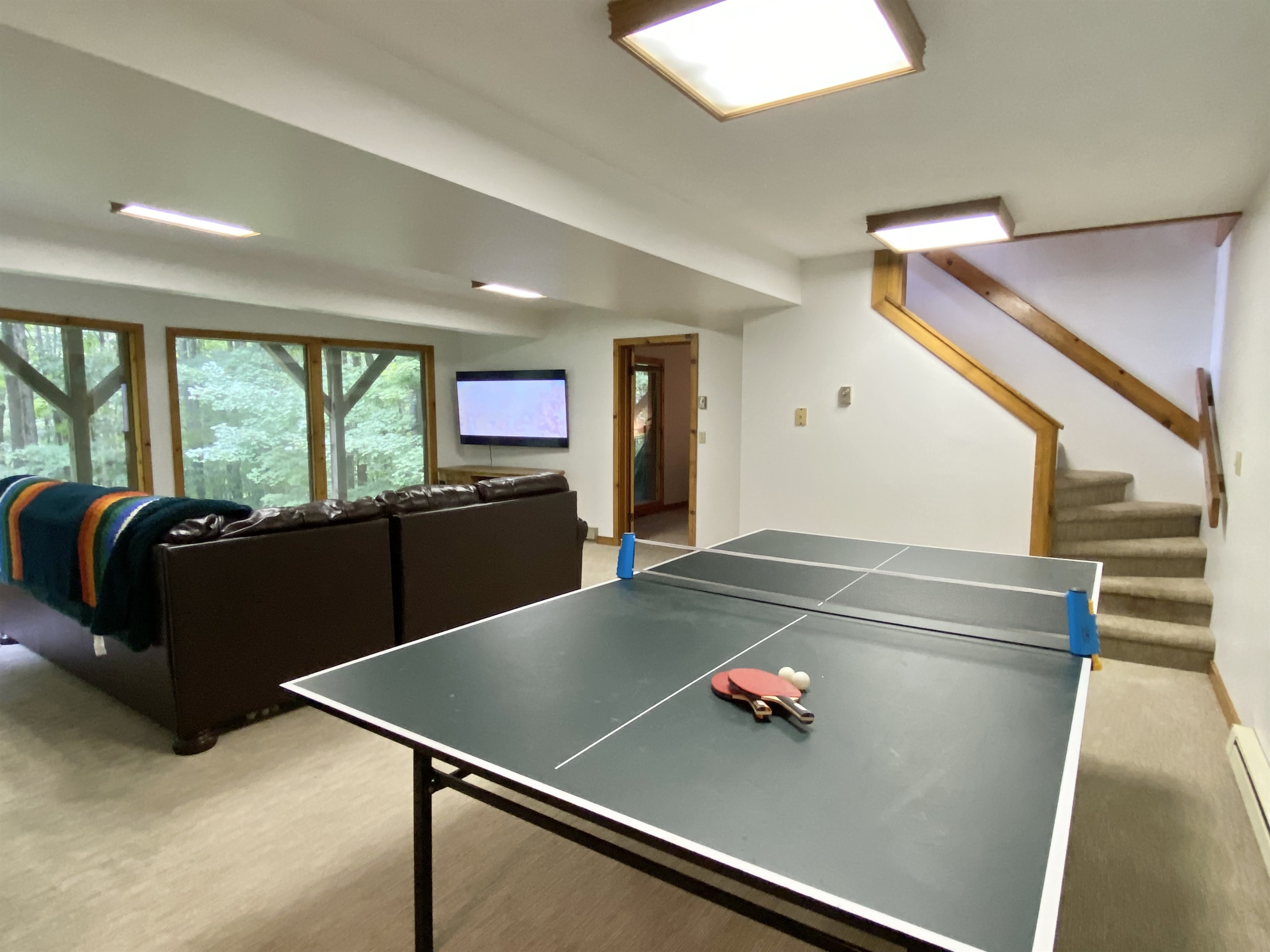 Ping Pong for those rainy days.  