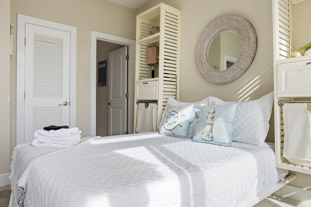 Bed linens provided