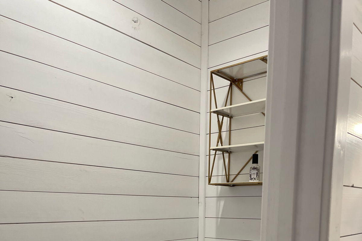 Toilet room adjacent to the master bath.