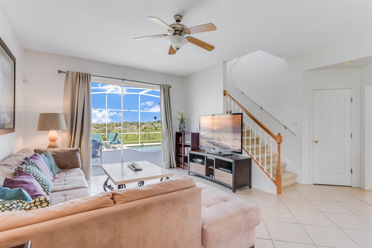 Plenty of seating for the whole family.