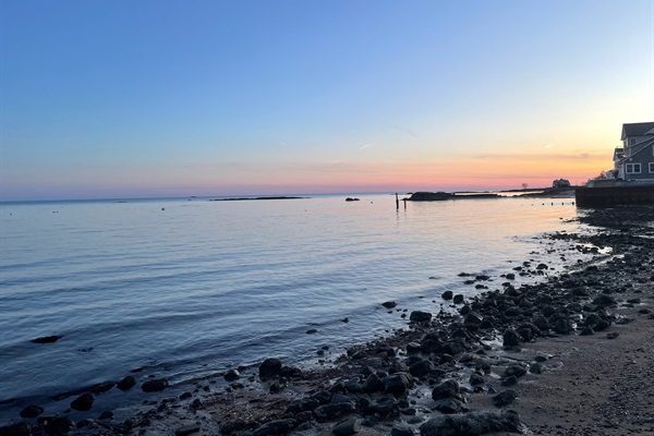 Long Island Sound looking southwest toward Thimble Islands