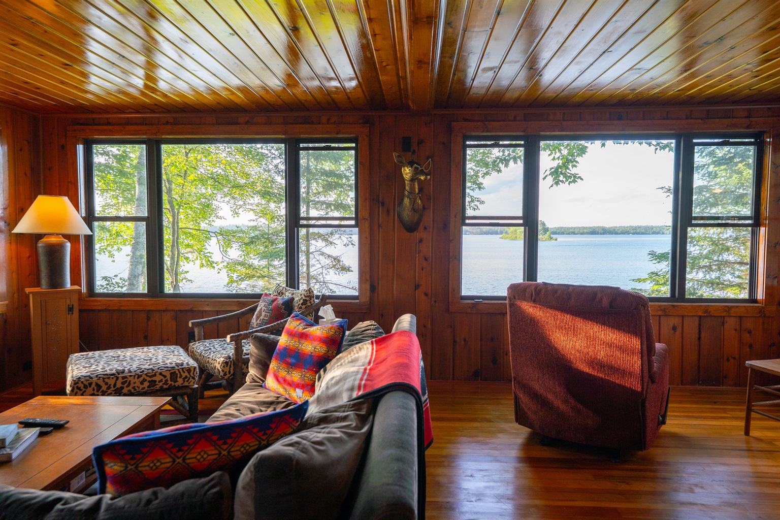 Wake up on top of the water- panoramic views of the Lake (trust me it's even better in person)