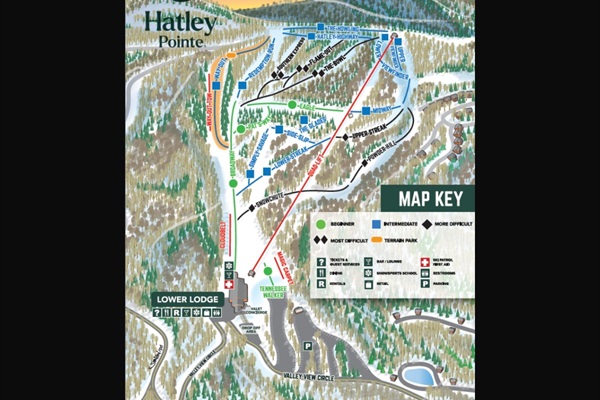 Hatley Pointe Ski Resort is 9 mins away!  Hatley Pointe Ski Mountain offers fresh powder, scenic slopes, and year-round mountain adventure right at your doorstep.