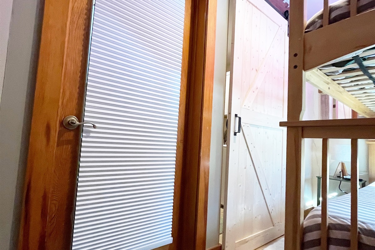 Kids Bunk Room + Full Size Bean Bag Chair