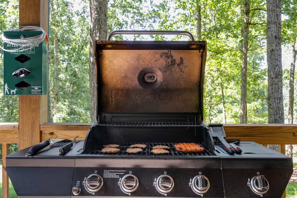 Outdoor gas grill for your grilling pleasure