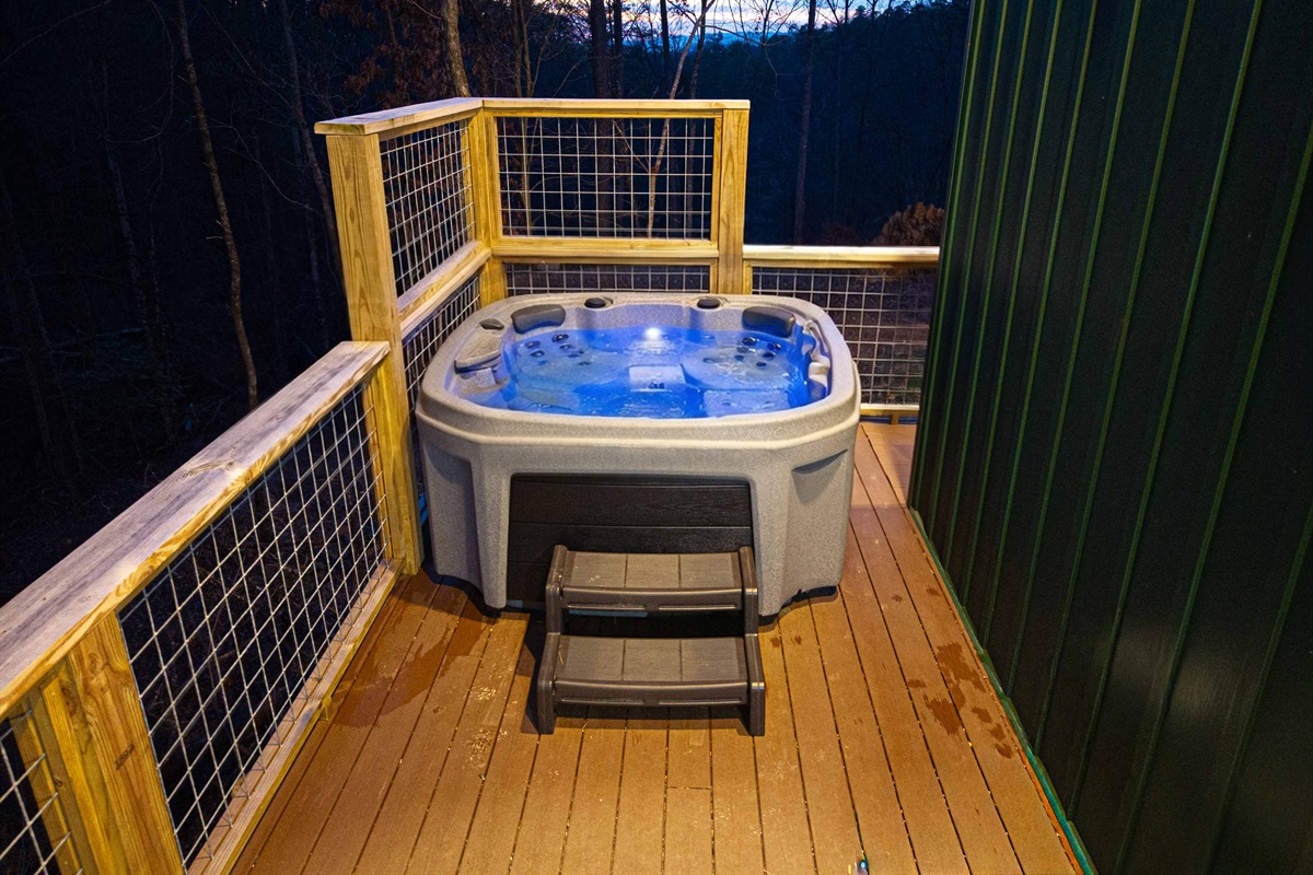 Hot Tub with a View