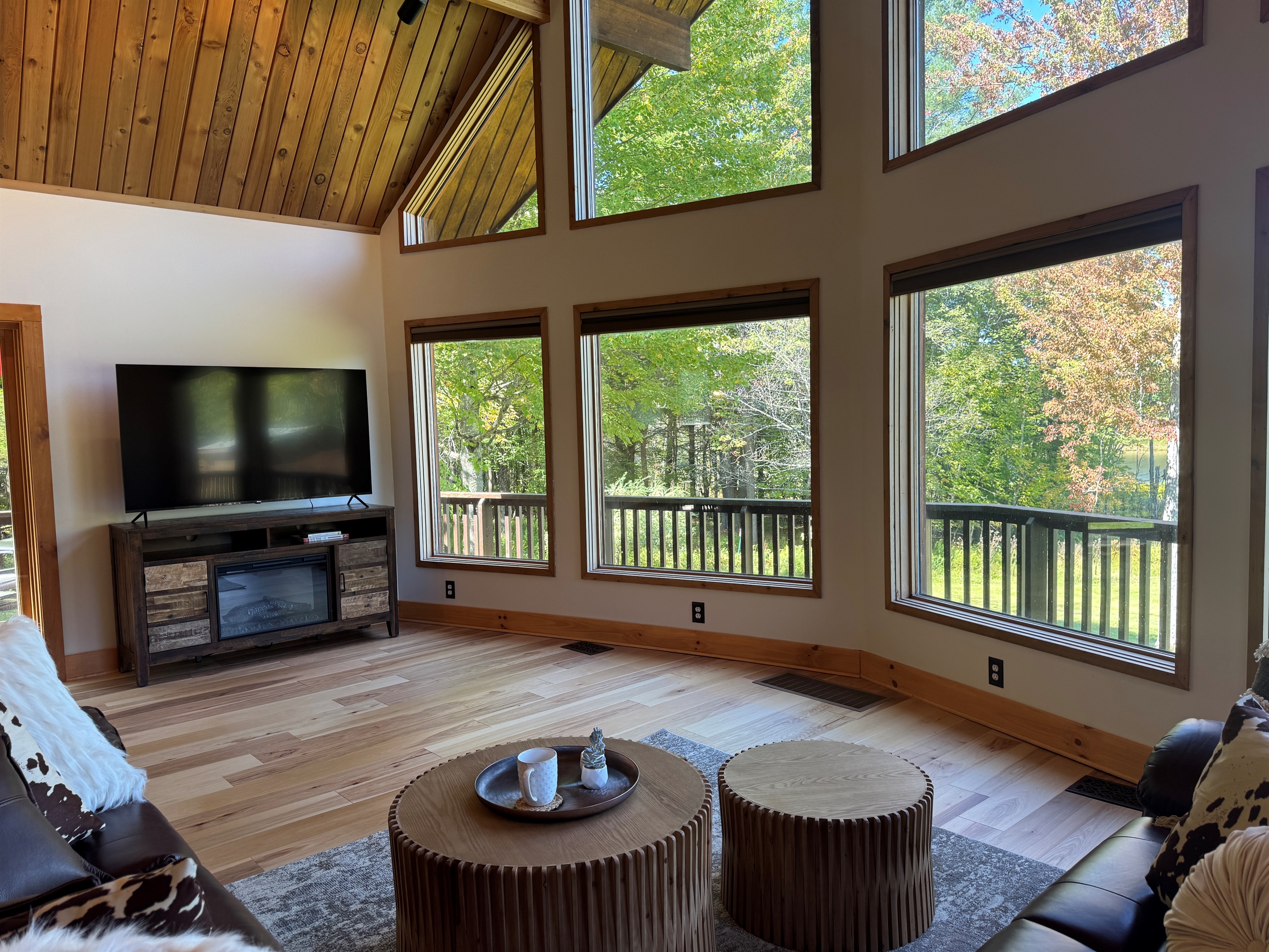 Cozy Great room with views and SmartTV