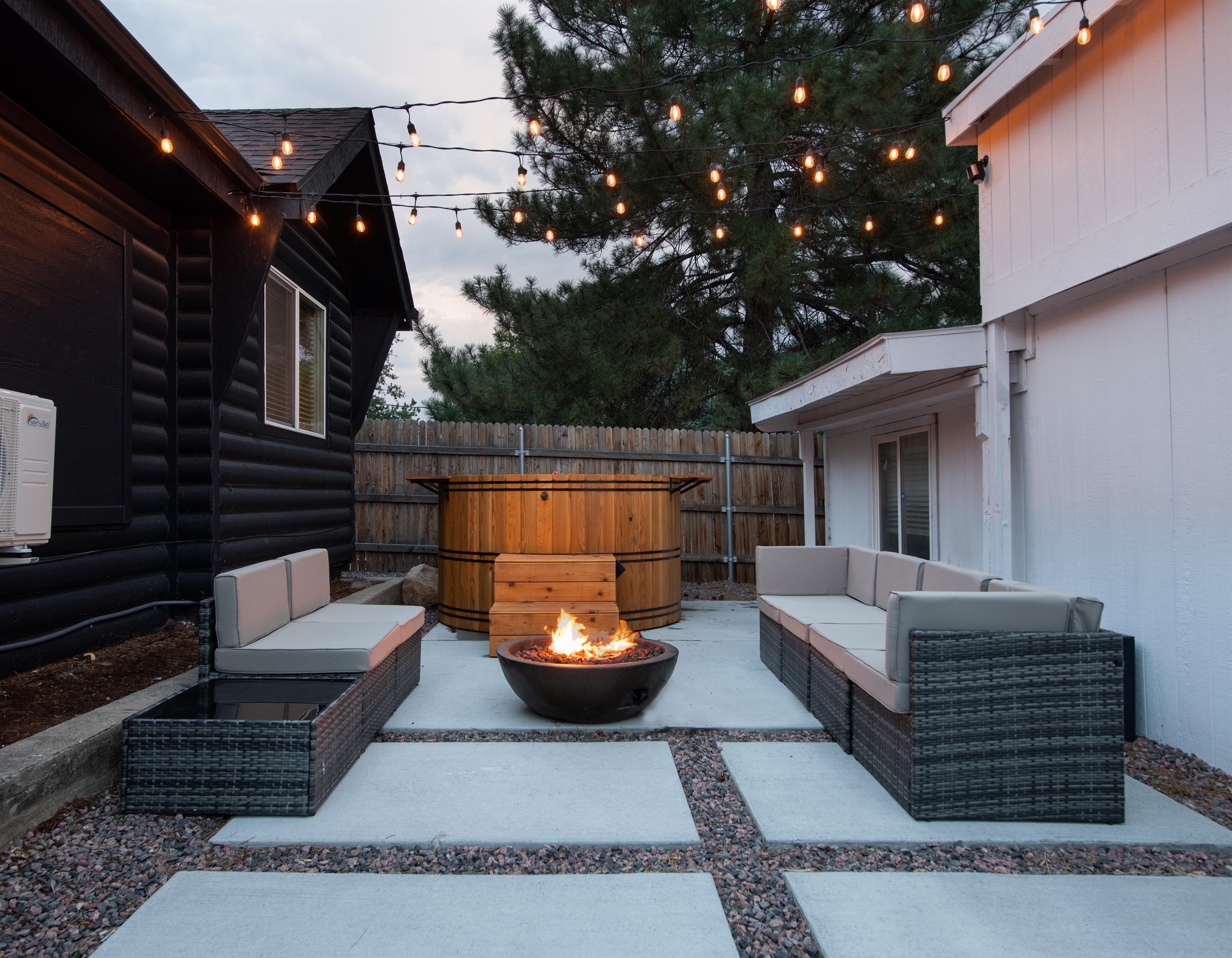 Cedarwood handmade soaking hot tub