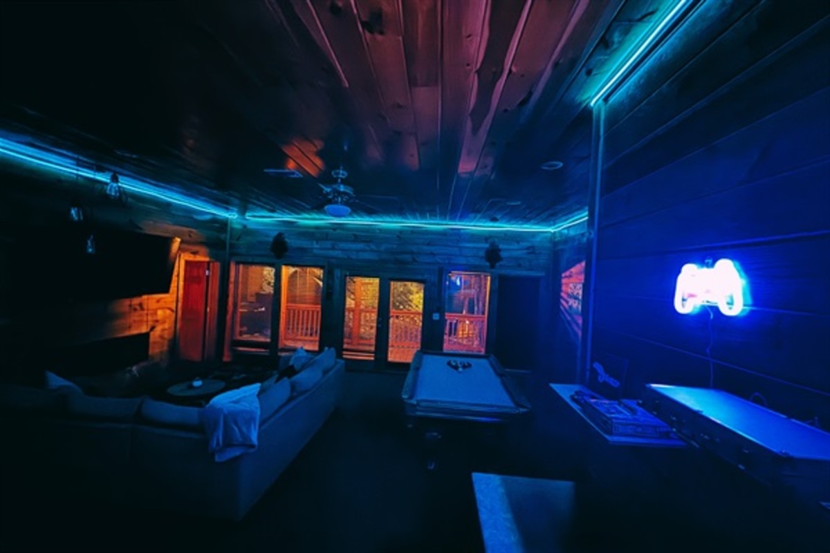 Gather in the ultimate game room where friendly competition brings everyone together after dinner.